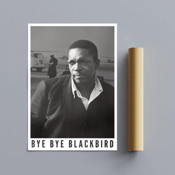 John Coltrane – Jazz Music Poster, Amsterdam 1963, Smooth Matte Art Print