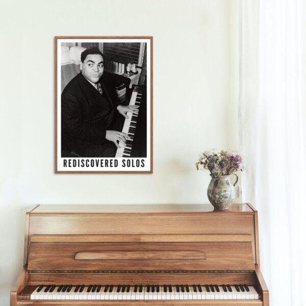 Fats Waller – Jazz Music Poster, New York 1938, Smooth Matte Art Print