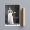 Nancy Wilson – Jazz Music Poster, Amsterdam 1968, Smooth Matte Art Print
