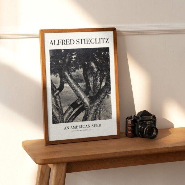 Alfred Stieglitz - Dancing Trees, Analog Photography, Matte Paper Poster