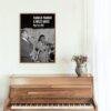 Charlie Parker & Miles Davis – Jazz Music Poster, New York 1947, Smooth Matte Art Print