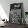 Charlie Parker & Miles Davis – Jazz Music Poster, New York 1947, Smooth Matte Art Print