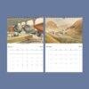 Eric Ravilious Wall Calendar – British Artist, Coastal Watercolor, Artistic Present, Semi-Glossy Paper