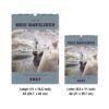 Eric Ravilious Wall Calendar – British Artist, Coastal Watercolor, Artistic Present, Semi-Glossy Paper