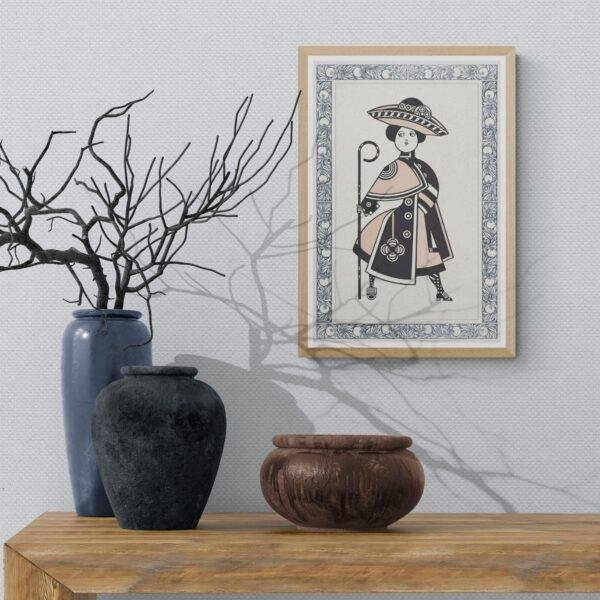Augustus Jansson - Queen City Ink, Moonlit Promenade, Smooth Matte Print
