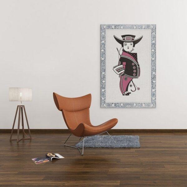 Augustus Jansson - Queen City Ink, Magenta Maverick, Smooth Matte Print