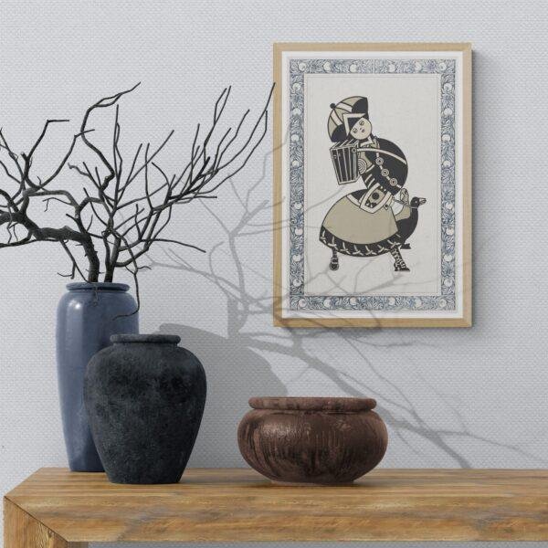Augustus Jansson - Queen City Ink, Lantern Courier, Smooth Matte Print