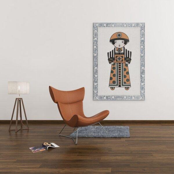 Augustus Jansson - Queen City Ink, Copper Sentinel, Smooth Matte Print