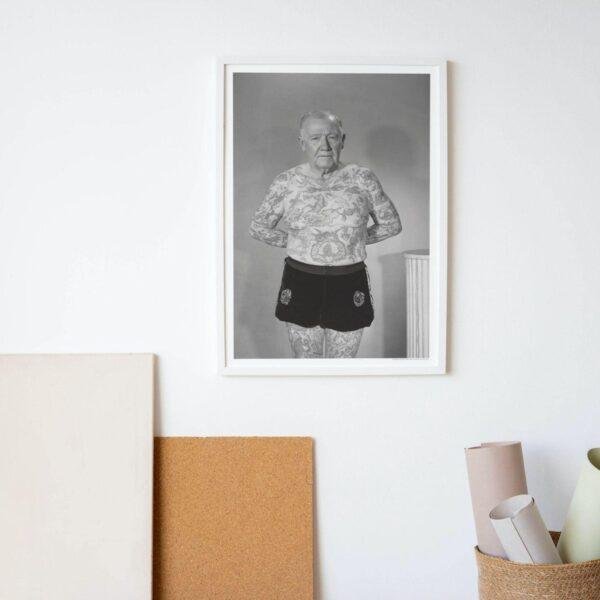 Vintage Tattoo Art – A Lifetime in Ink, Smooth Matte Print