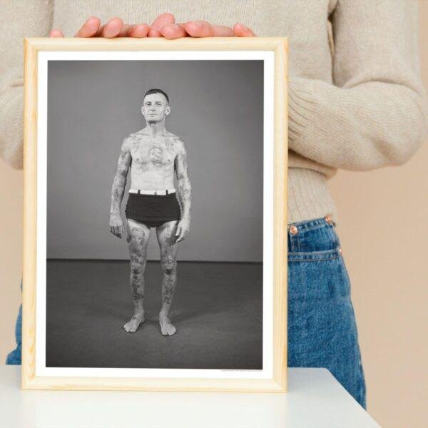 Vintage Tattoo Art – The Tattooed Everyman, Smooth Matte Print