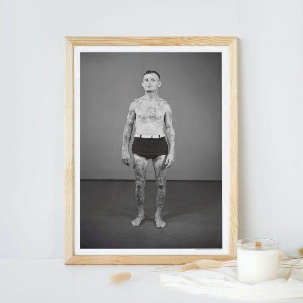 Vintage Tattoo Art – The Tattooed Everyman, Smooth Matte Print