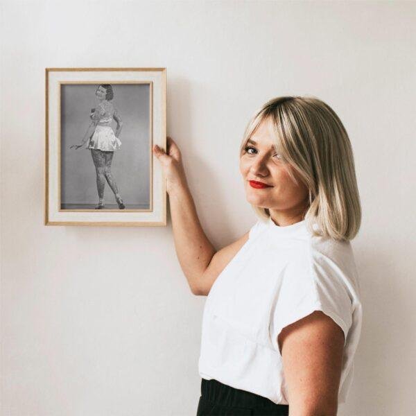 Vintage Tattoo Art – Backpiece Showstopper, Smooth Matte Print