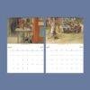 Carl Larsson Wall Calendar – Swedish Folk Art, Nordic Artwork, Semi-Glossy Paper