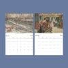 Carl Larsson Wall Calendar – Swedish Folk Art, Nordic Artwork, Semi-Glossy Paper