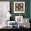 Afghan Boundary Commission Wall Calendar – Handmade Ornament, Islamic Gift, Semi-Gloss Paper