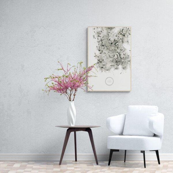 William Henry Fox Talbot - Dandelion Seeds, Vintage Photos, Smooth Matte Art Print