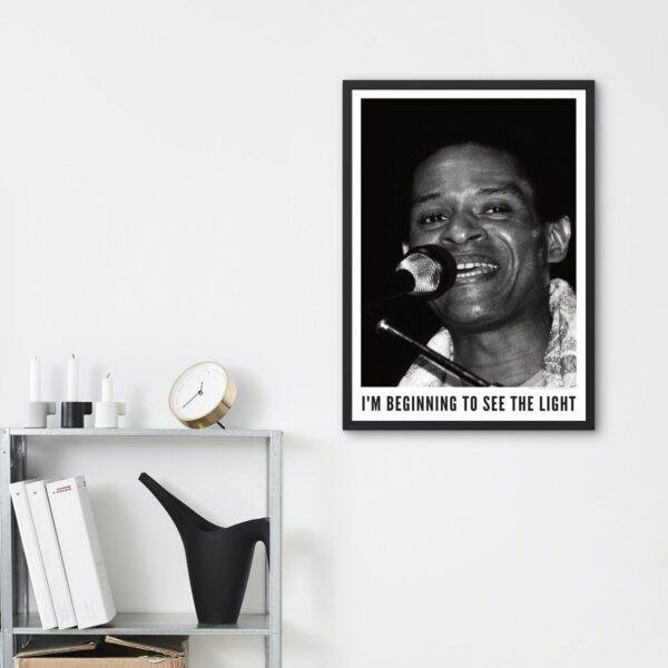Al Jarreau - Jazz Music Poster, Düsseldorf 1981, Smooth Matte Art Print