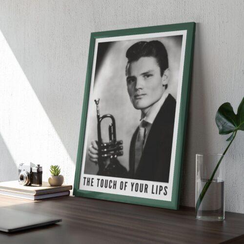 Chet Baker – Jazz Music Poster, New York 1955, Gallery Matte