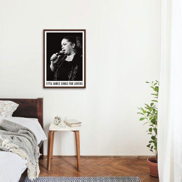 Etta James – Jazz Music Poster, Deauville 1990, Smooth Matte Art Print