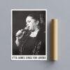 Etta James – Jazz Music Poster, Deauville 1990, Smooth Matte Art Print