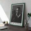 John Coltrane – Jazz Music Poster, Amsterdam 1963, Smooth Matte Art Print