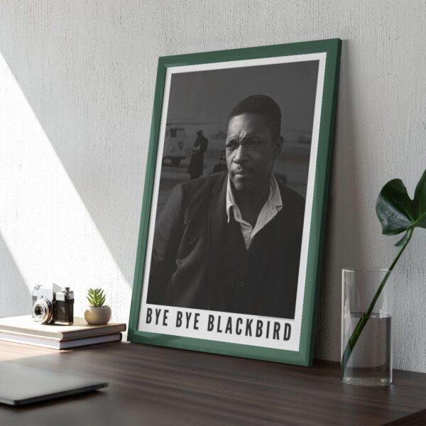 John Coltrane – Jazz Music Poster, Amsterdam 1963, Smooth Matte Art Print