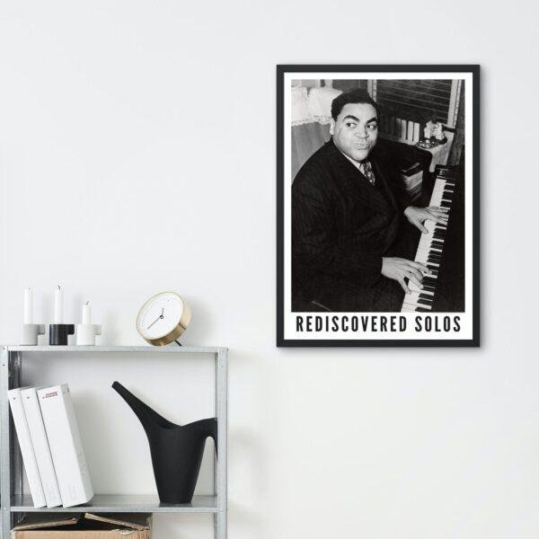 Fats Waller – Jazz Music Poster, New York 1938, Smooth Matte Art Print