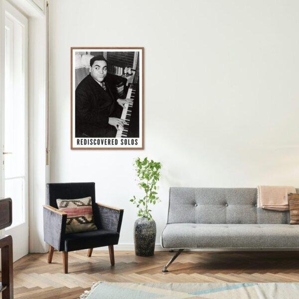 Fats Waller – Jazz Music Poster, New York 1938, Smooth Matte Art Print