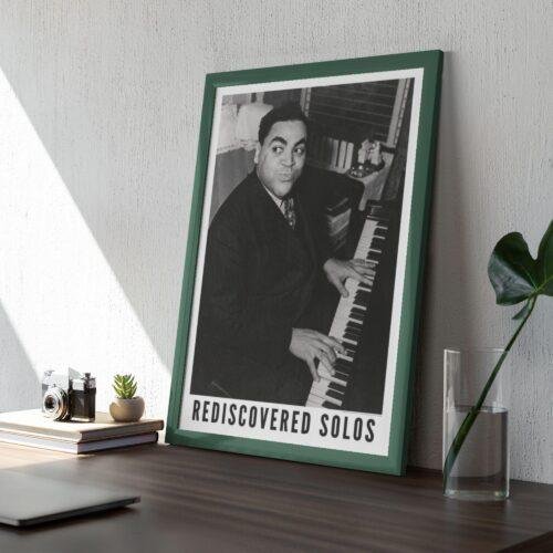 Fats Waller – Jazz Music Poster, New York 1938, Smooth Matte Art Print