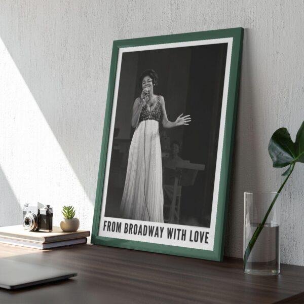 Nancy Wilson – Jazz Music Poster, Amsterdam 1968, Smooth Matte Art Print