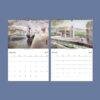 Eric Ravilious Wall Calendar – British Artist, Coastal Watercolor, Artistic Present, Semi-Glossy Paper