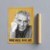 Leonard Bernstein – Jazz Music Poster, Maestro Series, Gallery Matte