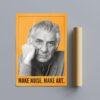 Leonard Bernstein – Jazz Music Poster, Maestro Series, Gallery Matte