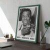 Louis Armstrong  – Jazz Music Poster, World-Telegram & Sun 1953, Gallery Matte