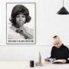 Aretha Franklin - Jazz Music Poster, Billboard 1968, Gallery Matte