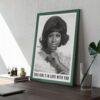 Aretha Franklin - Jazz Music Poster, Billboard 1968, Gallery Matte