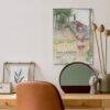 Carl Larsson Wall Calendar – Swedish Folk Art, Nordic Artwork, Semi-Glossy Paper