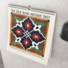 Afghan Boundary Commission Wall Calendar – Handmade Ornament, Islamic Gift, Semi-Gloss Paper
