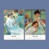 Mary Cassatt Wall Calendar – American Painter, Feminist Art, Semi-Glossy Paper
