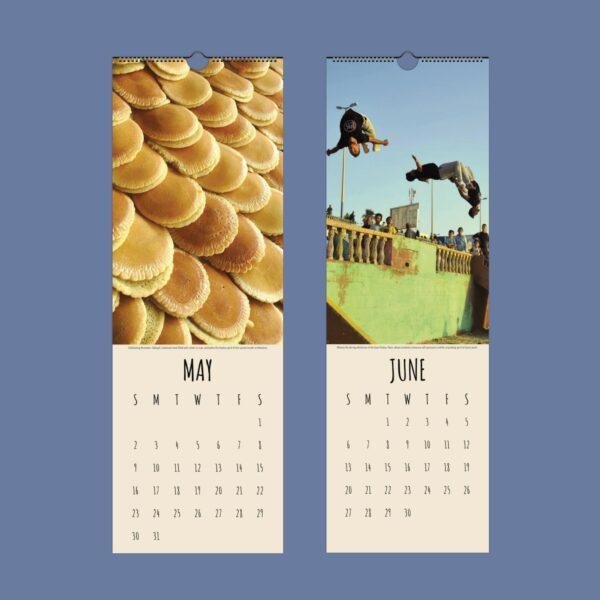 Palestine Calendar – Middle Eastern Art, Free Palestinians, Semi-Glossy Paper