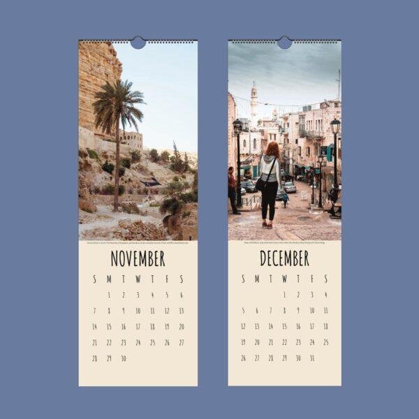 Palestine Calendar – Middle Eastern Art, Free Palestinians, Semi-Glossy Paper