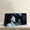 Classic Jazz Desk Calendar – Monthly Planner, Billie Holiday Cover, Semi-Glossy Paper