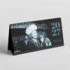 Classic Jazz Desk Calendar – Monthly Planner, Ella Fitzgerald Cover, Semi-Glossy Paper