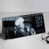 Classic Jazz Desk Calendar – Monthly Planner, Ella Fitzgerald Cover, Semi-Glossy Paper