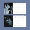 Classic Jazz Desk Calendar - Monthly Planner, Max Roach Cover, Semi‑Glossy Paper