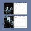 Classic Jazz Desk Calendar - Monthly Planner, Max Roach Cover, Semi‑Glossy Paper