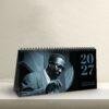 Classic Jazz Desk Calendar – Monthly Planner, Thelonious Monk Cover, Semi-Glossy Paper