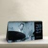 Classic Jazz Desk Calendar - Monthly Planner, Max Roach Cover, Semi‑Glossy Paper