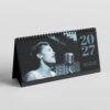 Classic Jazz Desk Calendar – Monthly Planner, Billie Holiday Cover, Semi-Glossy Paper