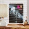 Jazz Calendar: Thoughtful Gift, Music Legend Monthly Planner, Ella Fitzgerald Cover, Semi‑Glossy Paper